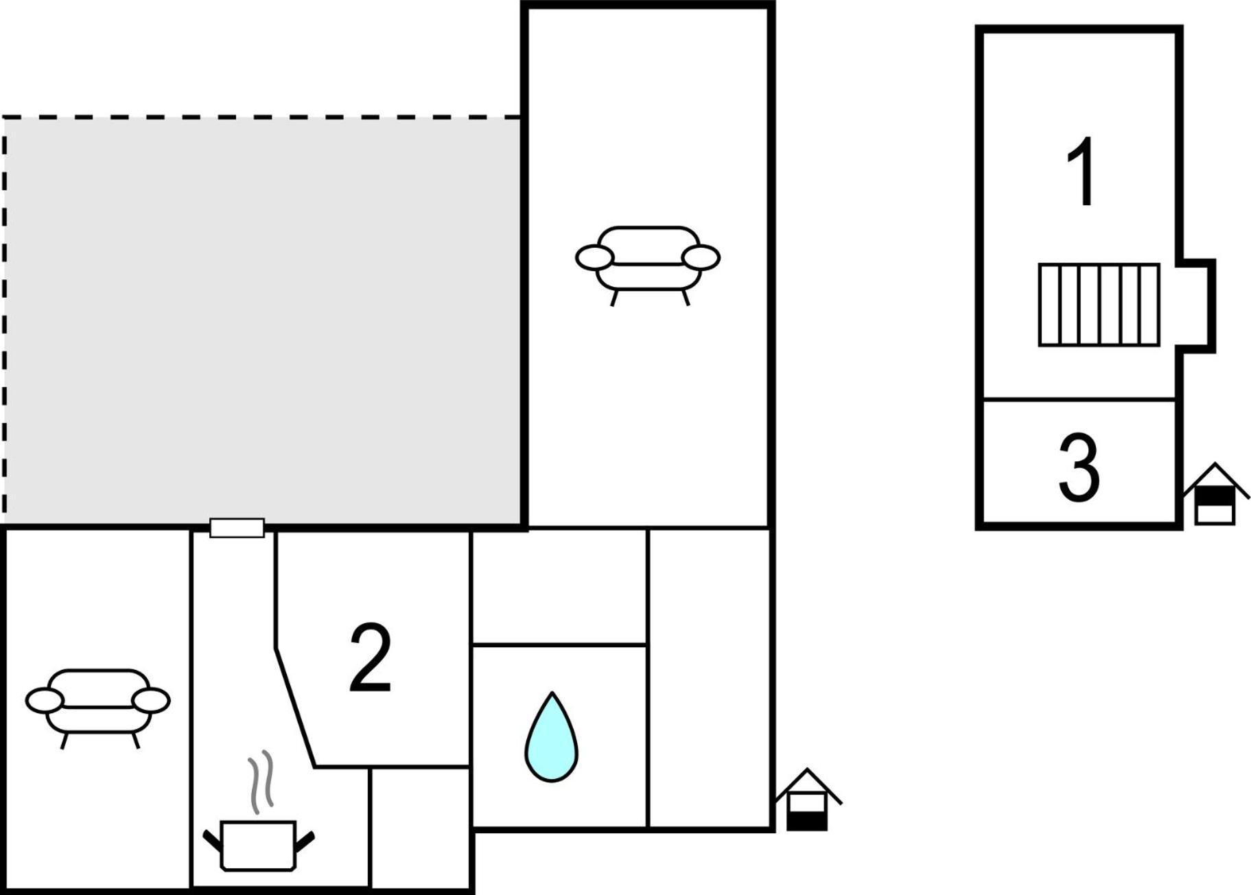 Lovely Home In Give With House A Panoramic View 외부 사진